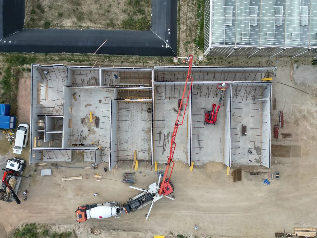 Veganis, St.Andrä, Neubau Bio-Holzkraftwerk