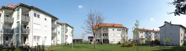 OSG-Halbturn, Parksiedlung
