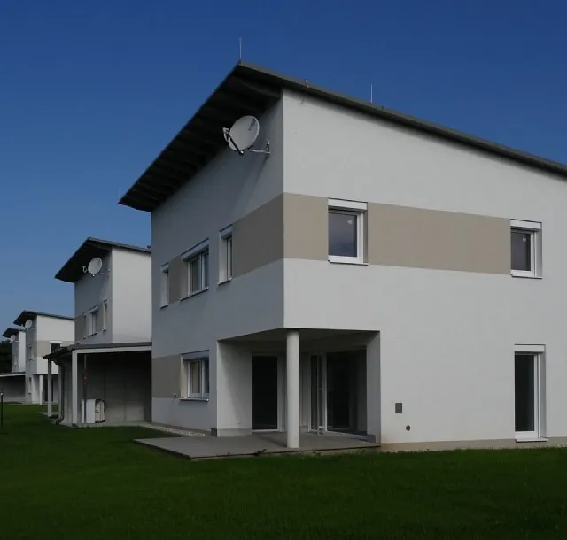 NE-Halbturn, Reihenhausanlage
