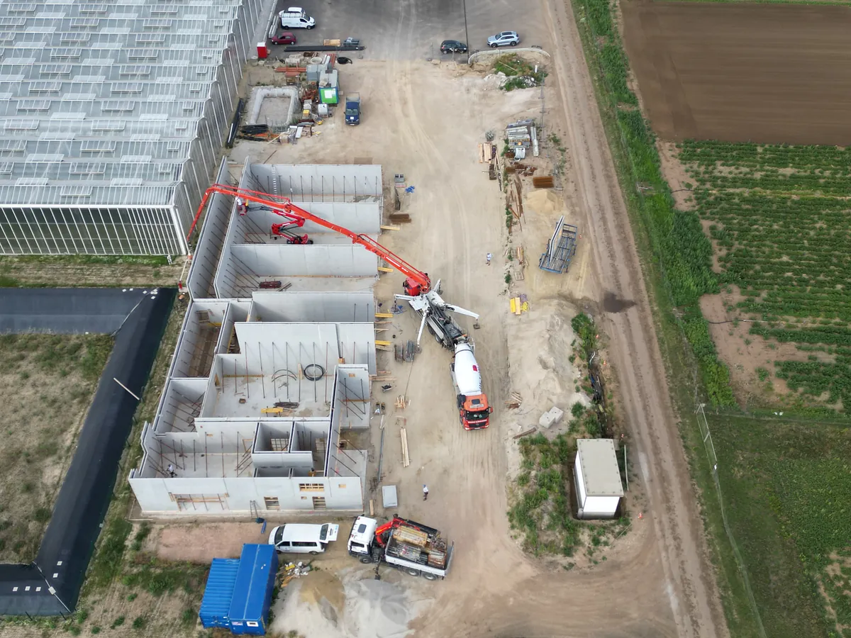 Veganis, St.Andrä, Neubau Bio-Holzkraftwerk