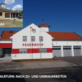 Zu- u. Umbauarbeiten Feuerwehrhaus Halbturn